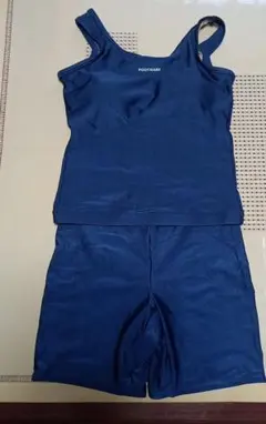 FOOTMARK ネイビー タンクトップとショートパンツセット M