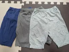 ベビーパジャマ 　半ズボン3点セット 90センチ