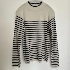 Leahmatin ボーダー　ニット