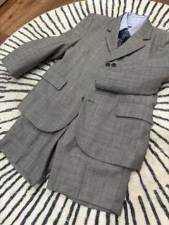 (美品)スーツ4点ネクタイ付きセット120センチ