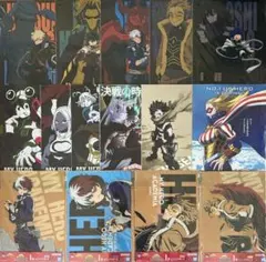 ☆ヒロアカ☆一番くじ☆クリアポスター☆ビジュアルボード☆15枚セット☆