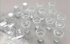 40✵ミニチュアコップ30個セット✵ドールハウス✵ミニチュアフード✵