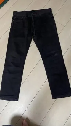 ★値下げ★BURBERRY BLACK LABEL デニムパンツ ブラック 76のサムネイル