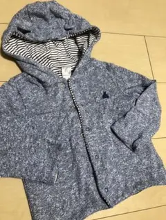 ベビーギャップ　みみつき　パーカー　90サイズ　アウター　リバーシブル