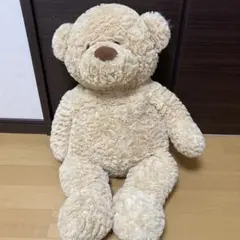 大きめ ベージュ クマ型 ぬいぐるみ（コストコ）