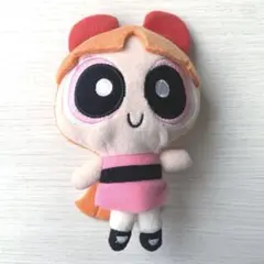 パワーパフガールズ　1番くじ　B賞 ブロッサム　ぬいぐるみ　チャーム　マスコット
