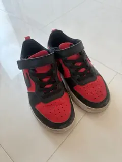 Nike スニーカー 20cm ブラック/レッド