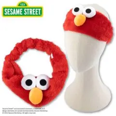 エルモ カチューシャ 赤　セサミストリート