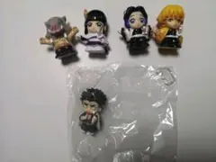 鬼滅の刃　人形すくい　４個（カナヲ　しのぶ　善逸　伊之助）＋ならぶんです　行冥