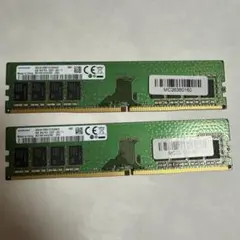Samsung DDR4 8GB メモリ SO-DIMM 計16GB 2枚セット - メルカリ