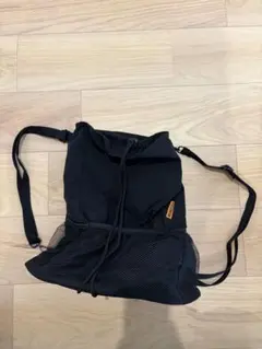 【新品未使用】ナップザック 黒のサムネイル