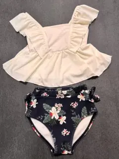 水着美品❗️フリル付き水着 セパレート