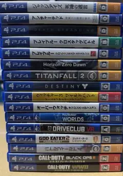 PS4 ソフト まとめ売り(タイトル一覧は説明文へ)