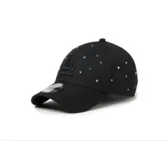 【最終値下げ】New Era 9FORTY ブラックキャップ ストーン付き