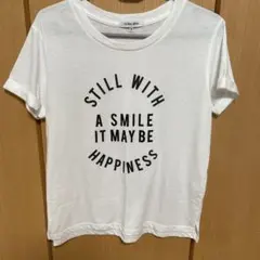 GLOBAL WORK 半袖Tシャツ S ホワイト