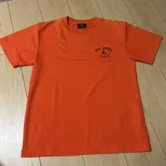 オールジャパン　テニス　Tシャツ　ルーセント　オレンジ　練習着のサムネイル
