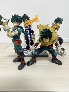 僕のヒーローアカデミア フィギュア 3体セット デク 緑谷出久 爆豪勝己