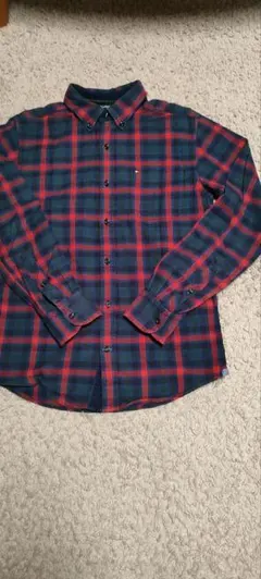 Tommy Hilfiger ネルシャツ 長袖チェック　Mサイズ