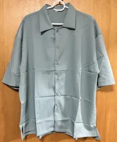 シャツ メンズ 五分袖 吸汗速乾 快適な軽い オーバーサイズシャツ ワイシャツ