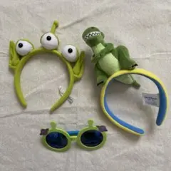 ディズニー カチューシャ サングラス 3点セット