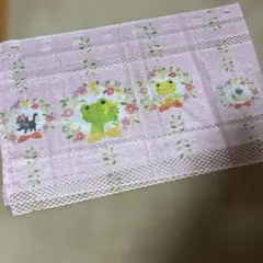 かえるのピクルス　レース　カフェカーテン