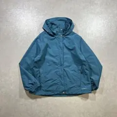 L.L.Bean フード付きナイロンジャケット フード収納可 ドローコード付き