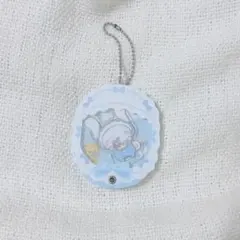 サンリオ シナモン シナモロール カスタムアクリルチャーム ゆりかご ベビー