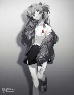 エヴァンゲリオン　式波アスカラングレー　キャンバスボード