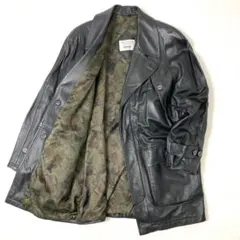 マルゼン 高級 イタリア製 ラムレザー レザーコート