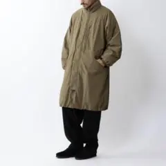 Steven Alan NYLON DARUMA LONG COAT M