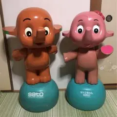 【店頭ディスプレイ品】サトちゃん フィギュア Yahoo!オークション -「サトちゃん 店頭」の落札相場・落札価格