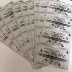 ヴィアホールディングス 株主優待券500円券36枚 18000円分のサムネイル
