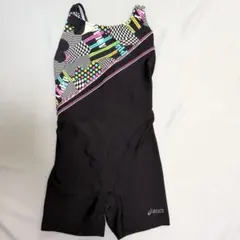 【Mサイズ】asics レディース 競泳水着 ハーフスパッツのサムネイル