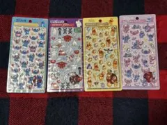 ゆ*か様 スティッチ・ベイマックス ボンボンドロップシール 4枚セット