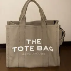 【美品】MARC JACOBS THE TOTE BAG カーキ　ミディアム