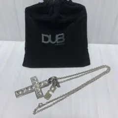 DUBダブ　クロスネックレス　十字架　シルバーのサムネイル