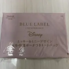 BLUE LABELCRESTBRIDGE Disneyトートバッグ 保冷ポーチ