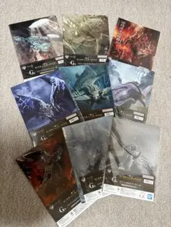 一番くじ モンスターハンターワイルズ G賞 コンプリート 9点セット