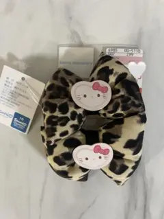 キティー ヘアゴムヒョウ柄