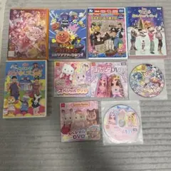 DVDまとめ売り　アンパンマン　おかあさんといっしょ　プリキュア　リカちゃんなど