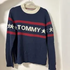 TOMMY JEANS ネイビー セーター M