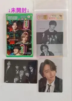 なにわ男子　道枝駿佑　アシンメトリー　HARD WORK　カード　トレカ