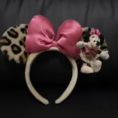 【2008年Disneyカチューシャ】ヒョウ柄ミニー