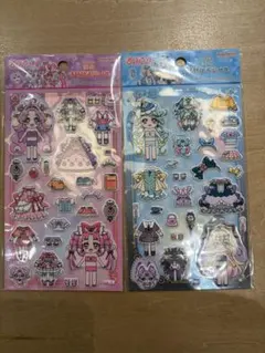 名探偵プリキュア！　変身きせかえシール　2枚セット
