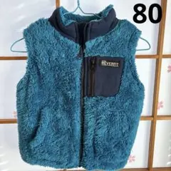 ボア　ジャケット　リバーシブル　80