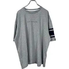 ●CRONOS クロノス Tシャツ グレー メンズ