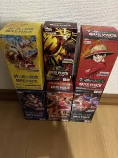 ワンピースカードゲーム 6BOXセット ※テープカット
