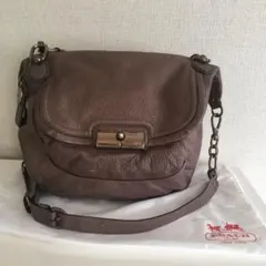 coach 　コーチ　ショルダーバッグ　トートバッグ　2way レザー　本革