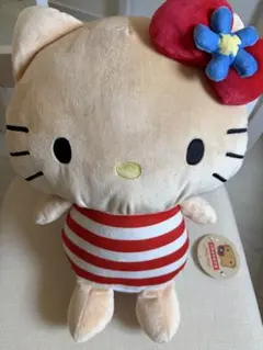 特大 アベイル 日焼けキティ ぬいぐるみ ビッグクッション サングラス