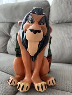 ライオンキング　スカー ポップコーンケース　フロリダディズニー　フィギュア